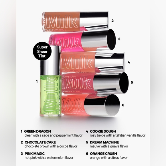 Milk Makeup Kush Sheer Hydrating Lip Oil | Orange Crush | Brand New in Box - Picture 3 of 14